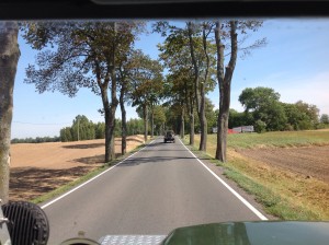Following a Land Rover in Poland!