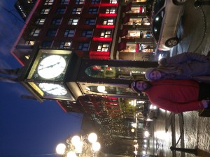 The fully functional steam clock in Gastown