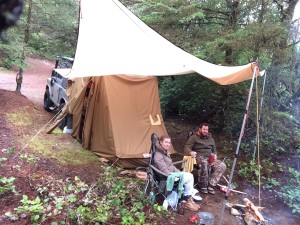 Our hidden camp