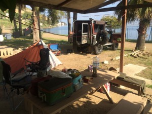Ensenada campsite