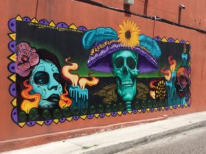 Street art in La Paz